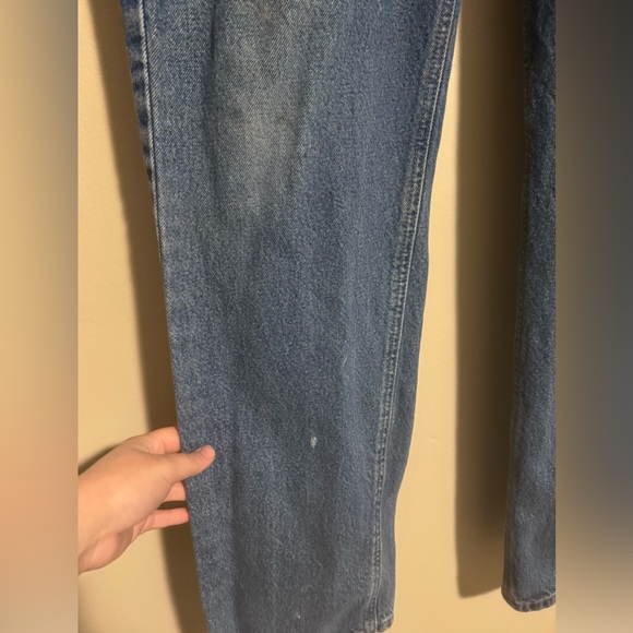 Preloved Carhartt B180 DST Traditional Fit Jeans Straight Leg size 36x34 - Picture 3 of 10